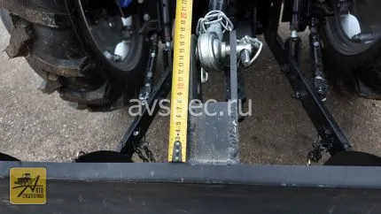 Отвал задненавесной снегоуборочный 